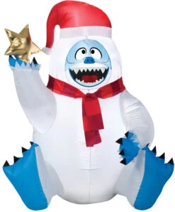 Airblown® Christmas Inflatable Bumble With Star From Gemmy -Courtyard Home Furnishings Store 002646 3