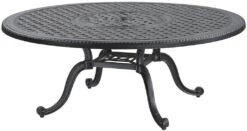 GES Bel Air Sling Cast Aluminum Fire & Chat Sets -Courtyard Home Furnishings Store 014434