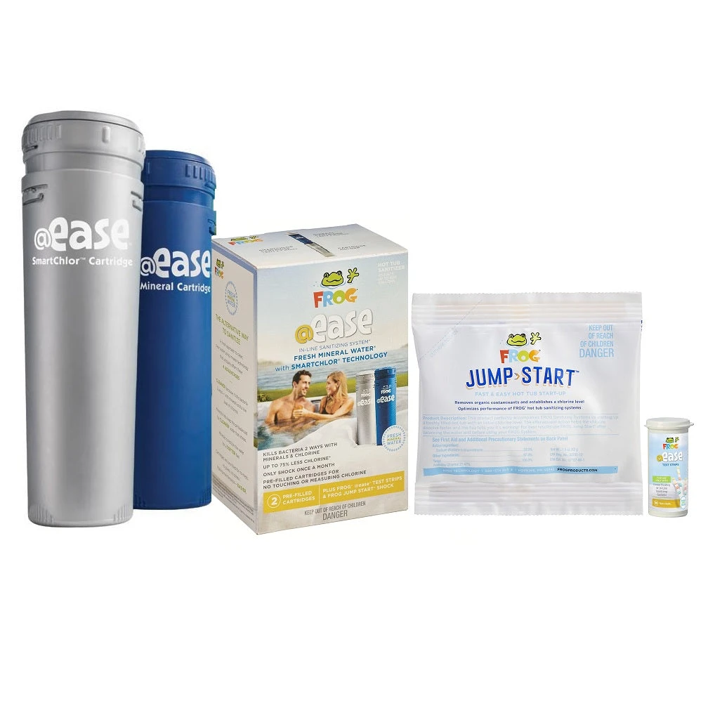 FROG® @ease® In-Line Spa Sanitizing System Kit 1 FROG® @ease® In-Line Spa Sanitizing System Kit