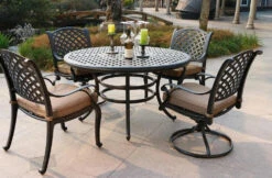 Stonegate Cast Aluminum Cushioned Patio Dining Sets -Courtyard Home Furnishings Store 031929 2 351fdd33 c2db 4269 807a 7dcc8e30ad2a