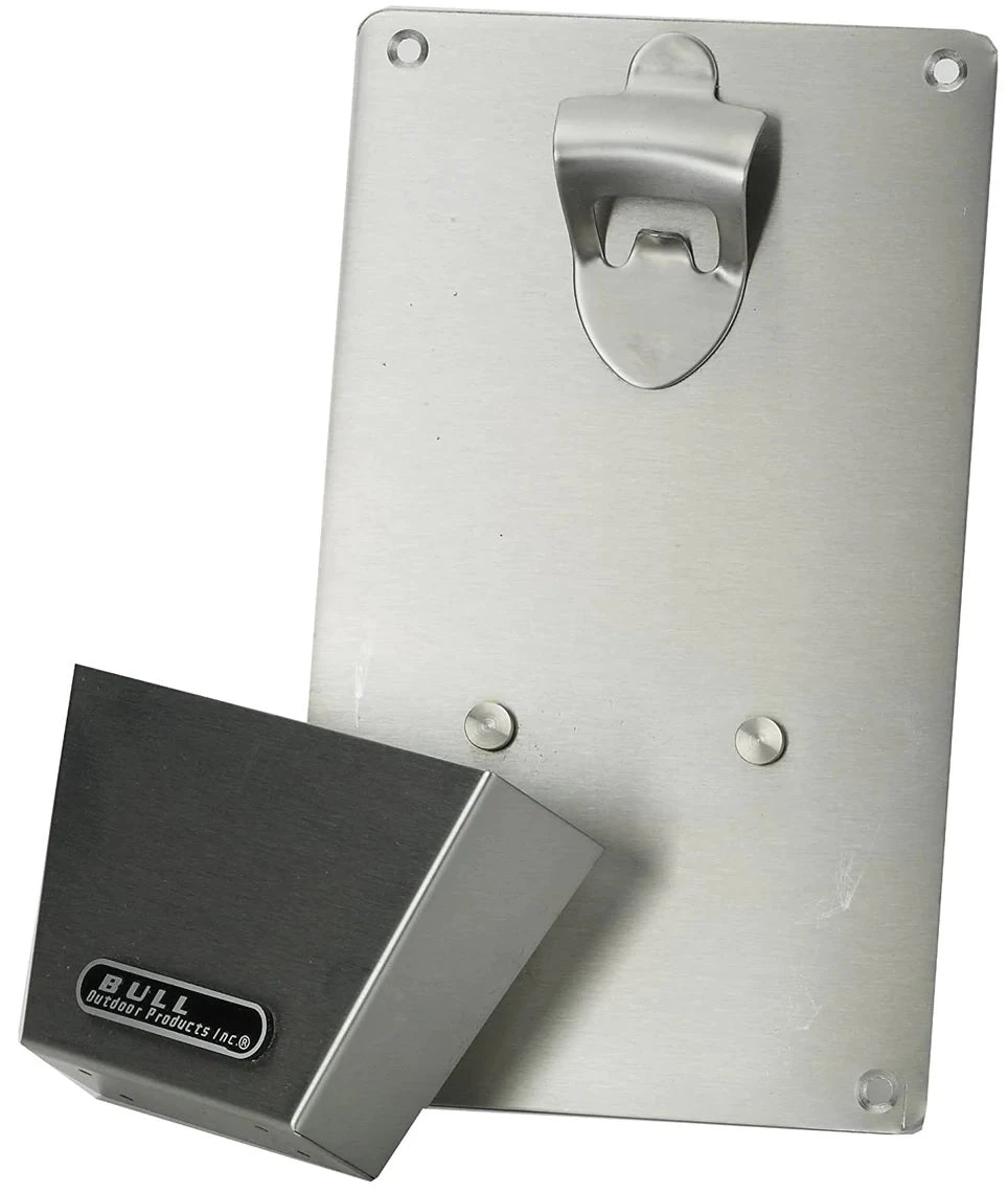 Bull Stainless Steel Bottle Opener & Catch 2 Bull Stainless Steel Bottle Opener & Catch - Image 2