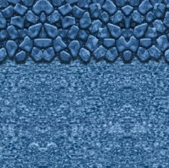 48"-54" Boulder Swirl Above Ground Swimming Pool Overlap Liner
