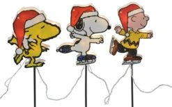 2D Lighted Peanuts® Pathway Markers (Set Of 3)