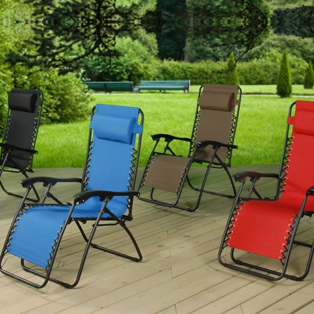 Zero Gravity Relaxer Padded Mesh Lounge Chairs 1 Zero Gravity Relaxer Padded Mesh Lounge Chairs
