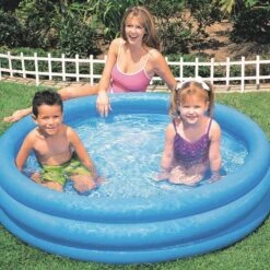Intex 4.8 Ft. Inflatable Crystal Kiddie Pool -Courtyard Home Furnishings Store 0699f985eed2e070236028a500a06ff0