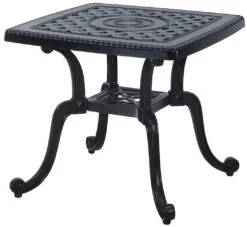 GES Bel Air Cushioned Cast Aluminum Seating & Chat Sets -Courtyard Home Furnishings Store 075831