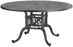 GES Bel Air Sling Cast Aluminum Patio Dining Sets -Courtyard Home Furnishings Store 075855