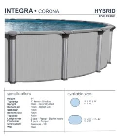 Vogue Integra 54" Above Ground Swimming Pool -Courtyard Home Furnishings Store 087489 4