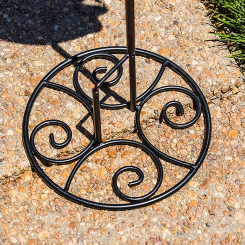 Elegant Swirl Stand Base For Flags/Banners 1 Elegant Swirl Stand Base For Flags/Banners