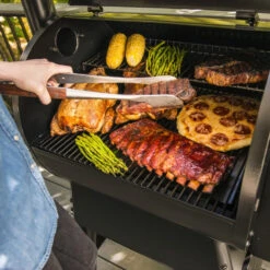 Traeger Pro 575 Black WiFi-Enabled Pellet Grill -Courtyard Home Furnishings Store 088647