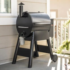 Traeger Pro 575 Black WiFi-Enabled Pellet Grill -Courtyard Home Furnishings Store 088647 3