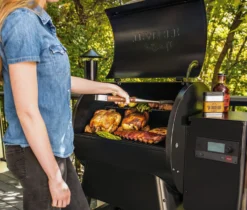 Traeger Pro 575 Black WiFi-Enabled Pellet Grill -Courtyard Home Furnishings Store 088647 3 615e5830 50d2 48c0 a8fd 6552b2f03aac scaled
