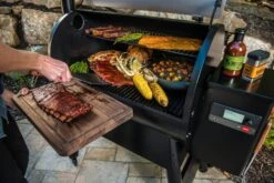 Traeger Pro 575 Black WiFi-Enabled Pellet Grill -Courtyard Home Furnishings Store 088647 4 04498677 df22 41e9 a39e c488165ea8a6