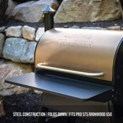 Folding Front Shelf For Traeger Grills -Courtyard Home Furnishings Store 088650 5