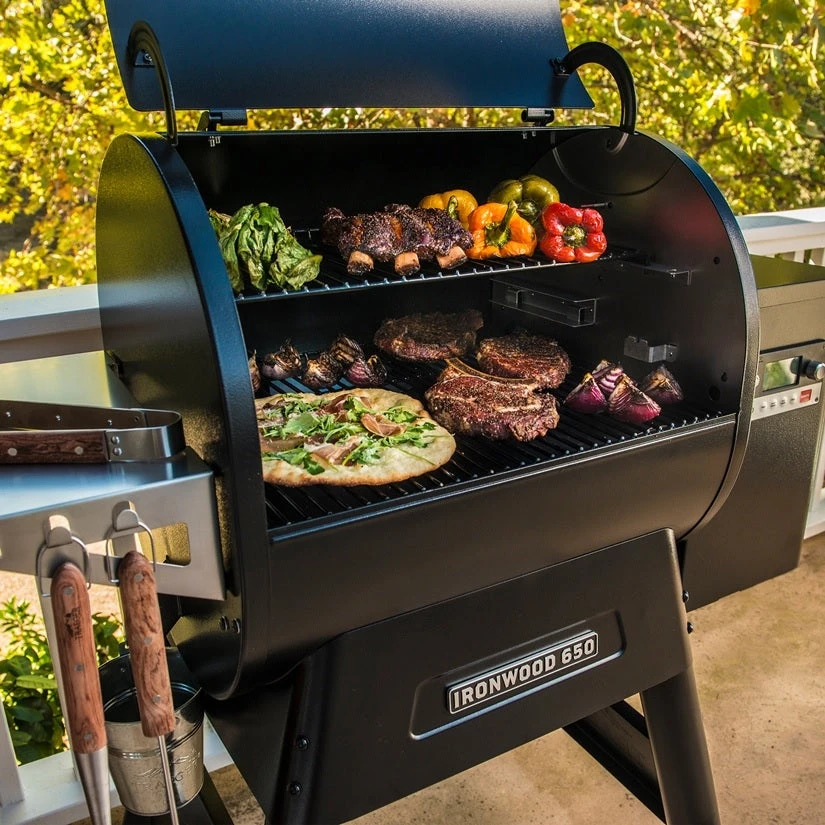 Traeger Ironwood 650 WiFi-Enabled Pellet Grill With Sensor 8 Traeger Ironwood 650 WiFi-Enabled Pellet Grill With Sensor - Image 8