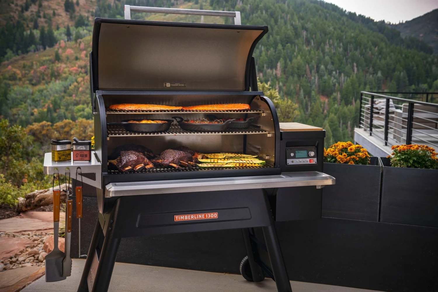 Traeger Timberline 1300 WiFi-Enabled Pellet Grill 3 Traeger Timberline 1300 WiFi-Enabled Pellet Grill - Image 3