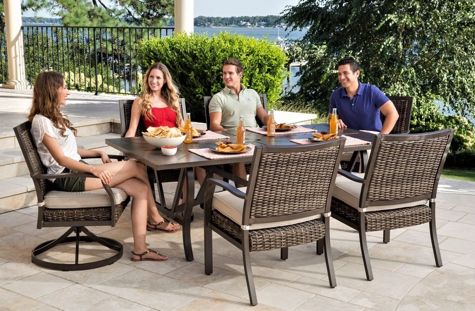 Thatcher Woven Padded Patio Dining Sets 3 Thatcher Woven Padded Patio Dining Sets - Image 3
