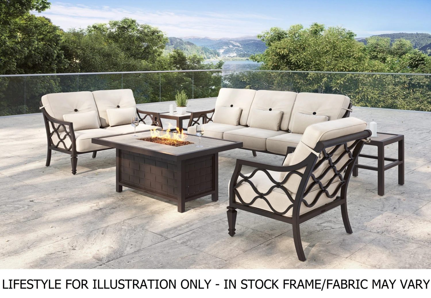 Villa Bianca Cushioned Seating And Chat Sets 3 Villa Bianca Cushioned Seating And Chat Sets - Image 3