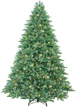 Grand Spruce 9' Starry LED PowerConnect™ Pre-Lit Artificial Christmas Tree