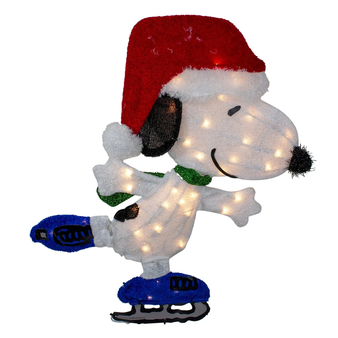 24" Pre-Lit Peanuts® Snoopy On Ice Skates Outdoor Holiday Decoration 1 24" Pre-Lit Peanuts® Snoopy On Ice Skates Outdoor Holiday Decoration