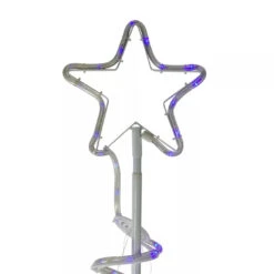 7' LED Rope Light Spiral Tree Decorations -Courtyard Home Furnishings Store 090038 2