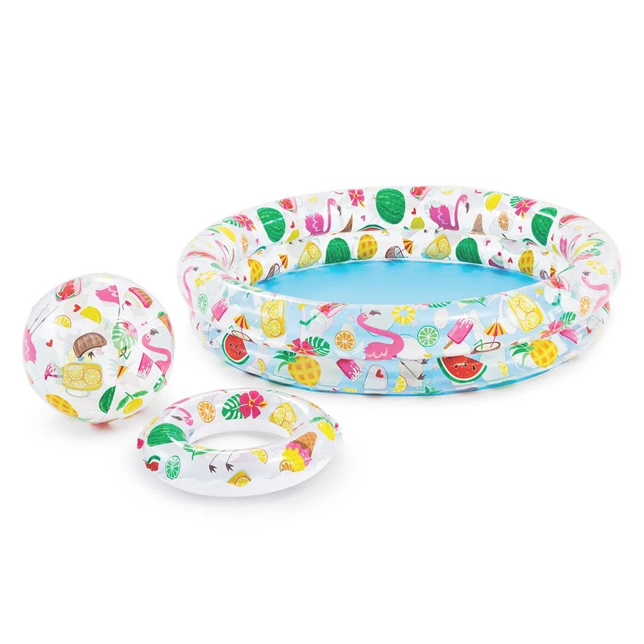 Intex Just So Fruity Inflatable Fun Pool Set 2 Intex Just So Fruity Inflatable Fun Pool Set - Image 2