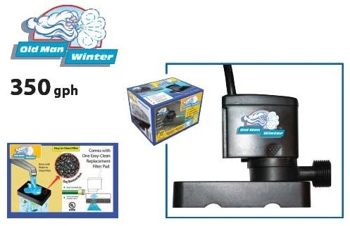 Old Man Winter Cover Pump 350 GPH 2 Old Man Winter Cover Pump 350 GPH - Image 2