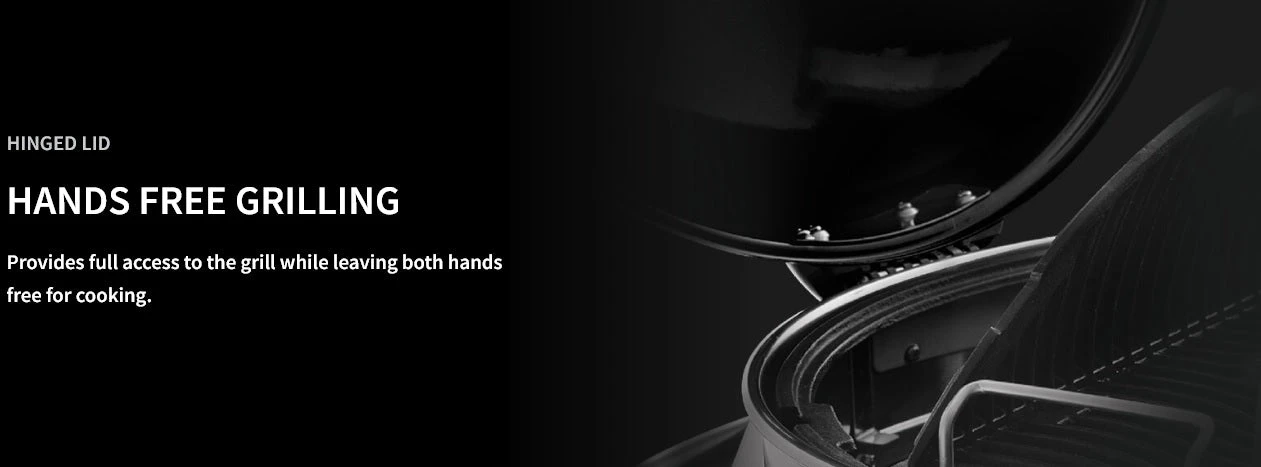 Napoleon 22" PRO Cart Charcoal Kettle Grill 7 Napoleon 22" PRO Cart Charcoal Kettle Grill - Image 7