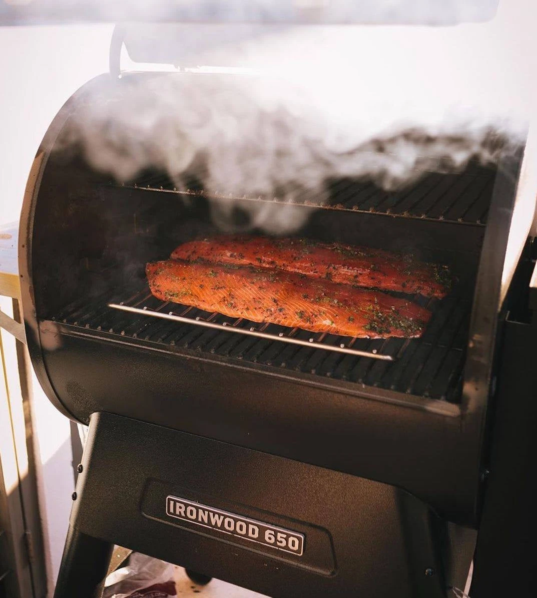 Traeger Ironwood 650 WiFi-Enabled Pellet Grill With Sensor 5 Traeger Ironwood 650 WiFi-Enabled Pellet Grill With Sensor - Image 5