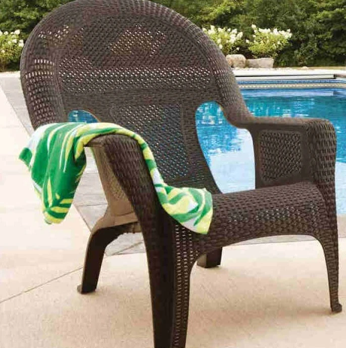 Woven Patio Lounge Chairs 8 Woven Patio Lounge Chairs - Image 8