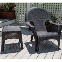Woven Patio Side Tables -Courtyard Home Furnishings Store 094226 5