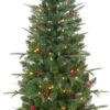 4' Pre-Lit Artificial Oxford Pine Potted Foyer Tree