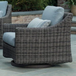 Avallon Cushioned Wicker Seating And Chat Sets -Courtyard Home Furnishings Store 094959 11