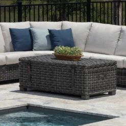 Avallon Cushioned Wicker Seating And Chat Sets -Courtyard Home Furnishings Store 094959 13