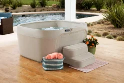 Curved Sand Roto Molded Spa Steps For Freeflow Cascina Hot Tub 6 Curved Sand Roto Molded Spa Steps For Freeflow Cascina Hot Tub -Courtyard Home Furnishings Store 095127 2 scaled