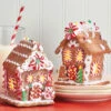 5.5" Lighted Gingerbread House Christmas Decoration