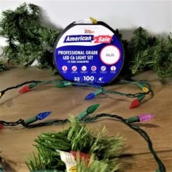 Set Of 100 Professional Grade Twice Bright C6 LED Lights -Courtyard Home Furnishings Store 095557