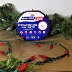 Set Of 100 Professional Grade Twice Bright C6 LED Lights -Courtyard Home Furnishings Store 095558 2