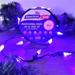 Set Of 100 Professional Grade Twice Bright C6 LED Lights -Courtyard Home Furnishings Store 095560 2