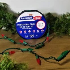 Set Of 100 Professional Grade Twice Bright C6 LED Lights -Courtyard Home Furnishings Store 095561 2