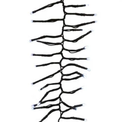 Set Of 250 LED Connectable Cluster Lights (6.5 Ft) 12 Set Of 250 LED Connectable Cluster Lights (6.5 Ft) -Courtyard Home Furnishings Store 095590 3