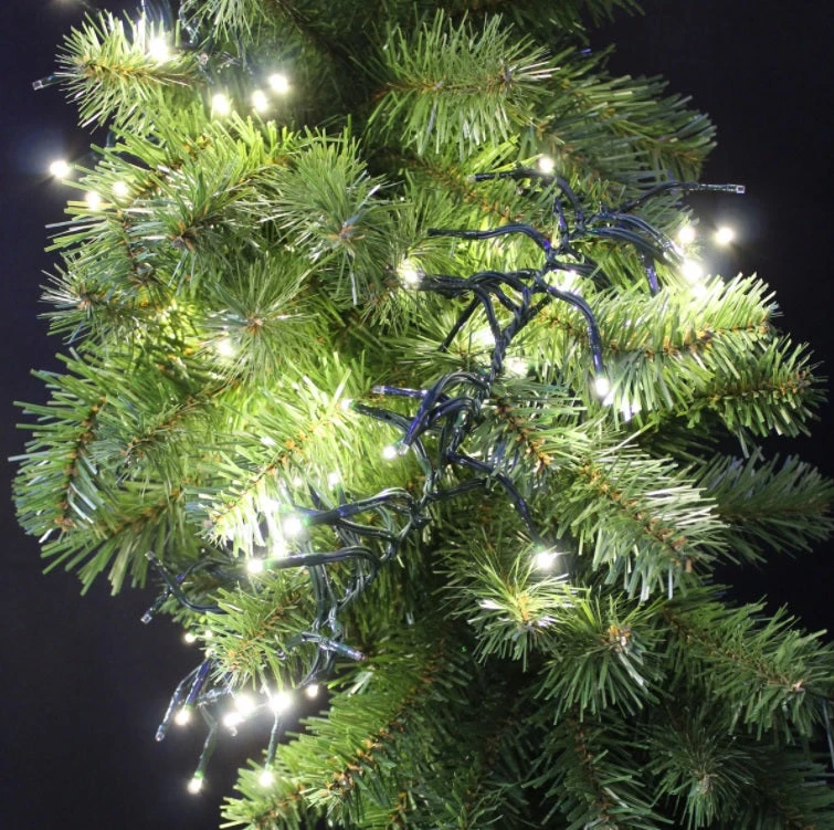 768 LED Twinkling Cluster Rice Christmas Lights On A Reel 18 768 LED Twinkling Cluster Rice Christmas Lights On A Reel - Image 18