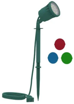 Stanley LED Outdoor Flood Light With Ground Stake