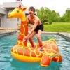 Swimline's Giant Giraffe Pool Float Ride-On