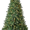 AMS 7.5' Albany Fir Instant Lite Pole Pre-Lit Artificial Christmas Tree