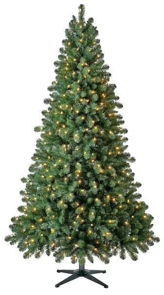 AMS 7.5' Albany Fir Instant Lite Pole Pre-Lit Artificial Christmas Tree 1 AMS 7.5' Albany Fir Instant Lite Pole Pre-Lit Artificial Christmas Tree
