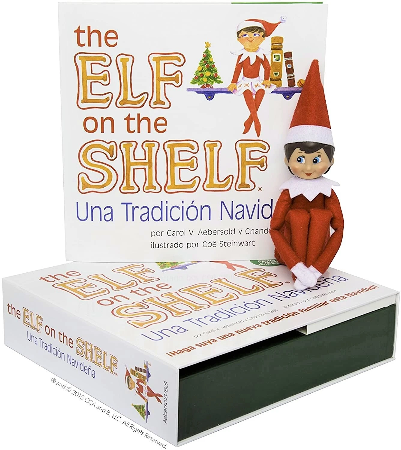 The Elf On The Shelf® Light Tone Spanish Girl 1 The Elf On The Shelf® Light Tone Spanish Girl