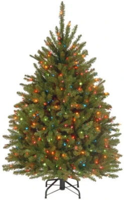 Colorado Fir 4.5' Pre-Lit Artificial Christmas Tree