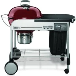 Weber Performer Deluxe 22" Crimson Charcoal Grill 11 Weber Performer Deluxe 22" Crimson Charcoal Grill -Courtyard Home Furnishings Store 0da113f7c55a399cff1d918caba3c34d