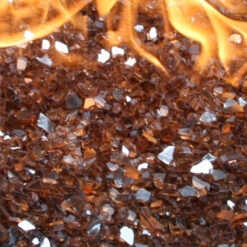 1/4" Copper Reflective Fire Pit / Fireplace Fire Glass -Courtyard Home Furnishings Store 101943 7